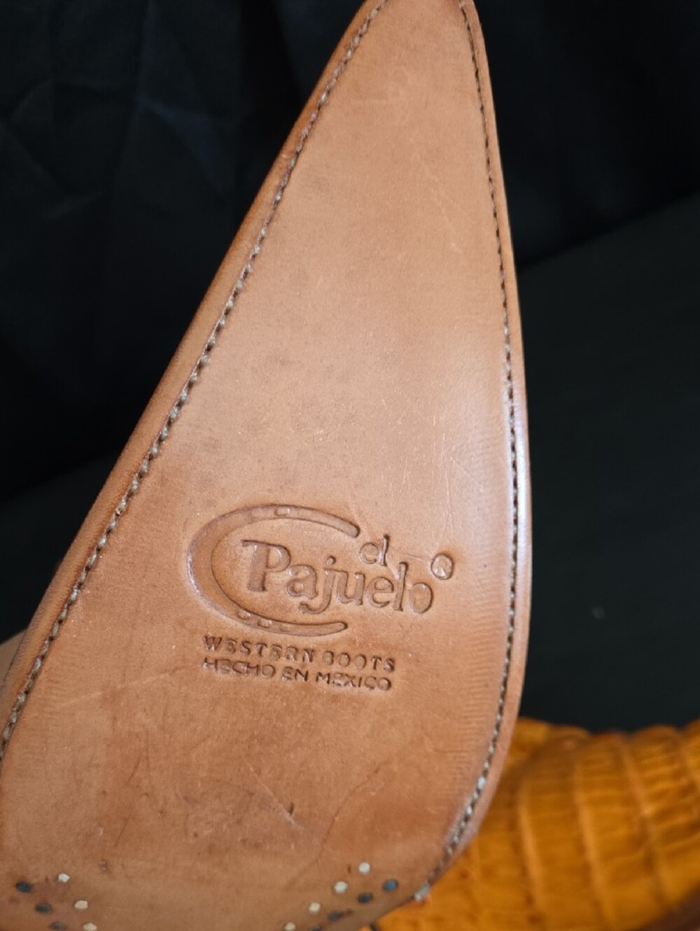 Men's  Exotic Crocodile Western Cowboy Boots - Picture 8 of 12